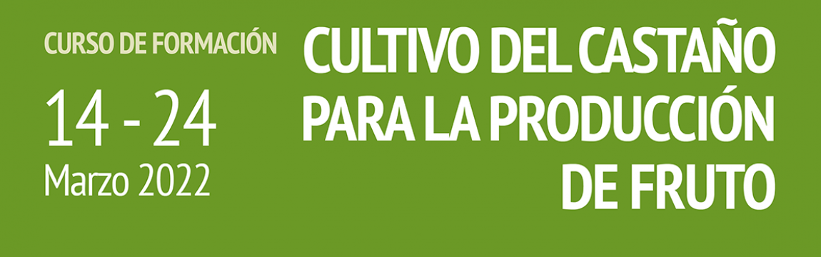 formación, castaño, Cesefor, FEADER, Junta de Castilla y León