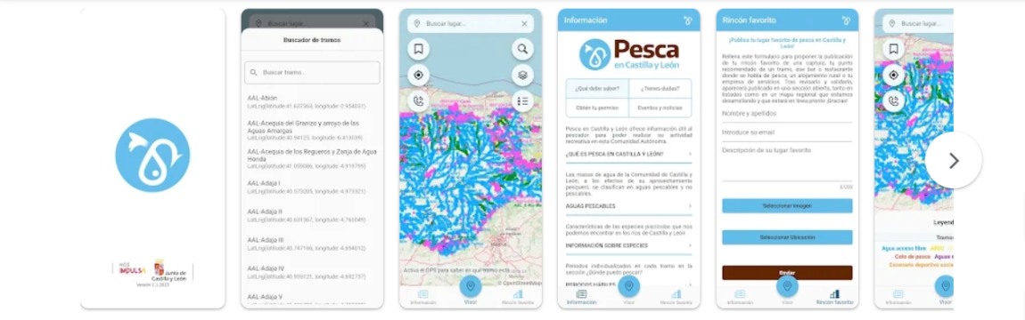 App Pesca en Castilla y León